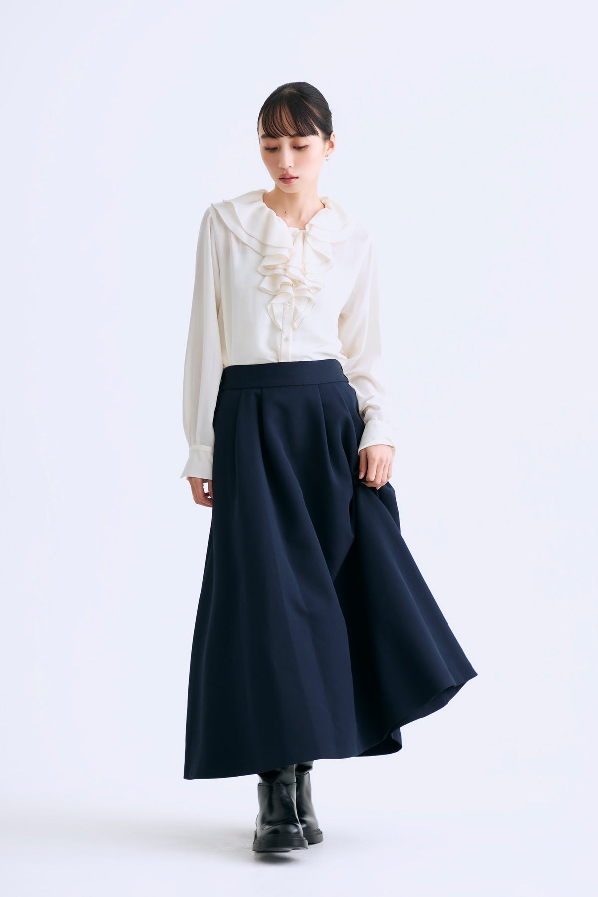 Couture skirt（Navy）