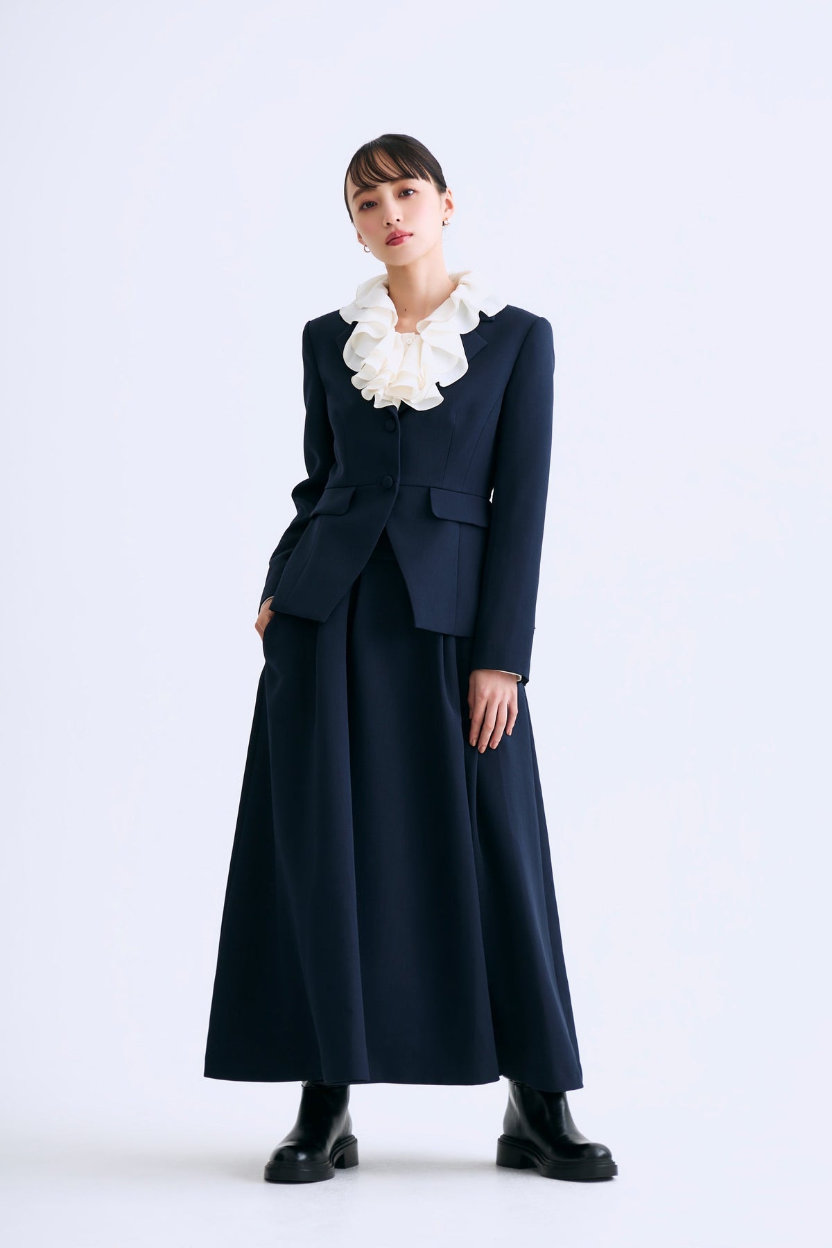 Couture skirt（Navy）