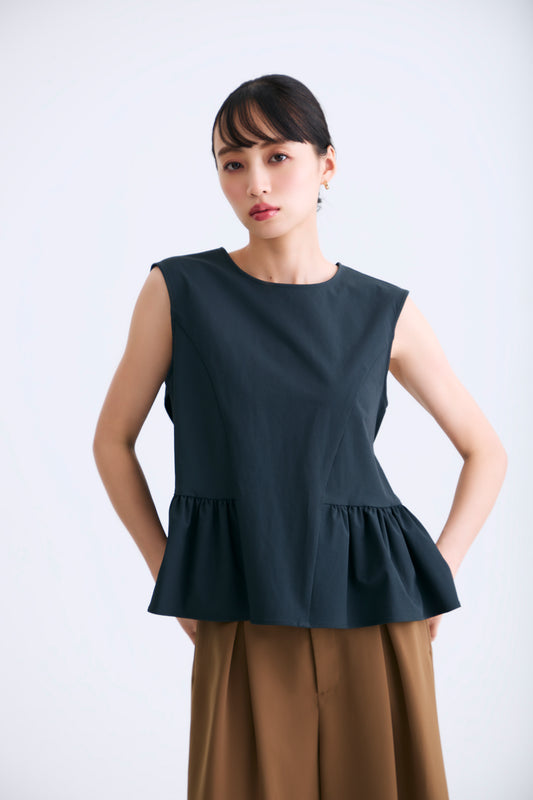 Tasuki flare tops(Navy)