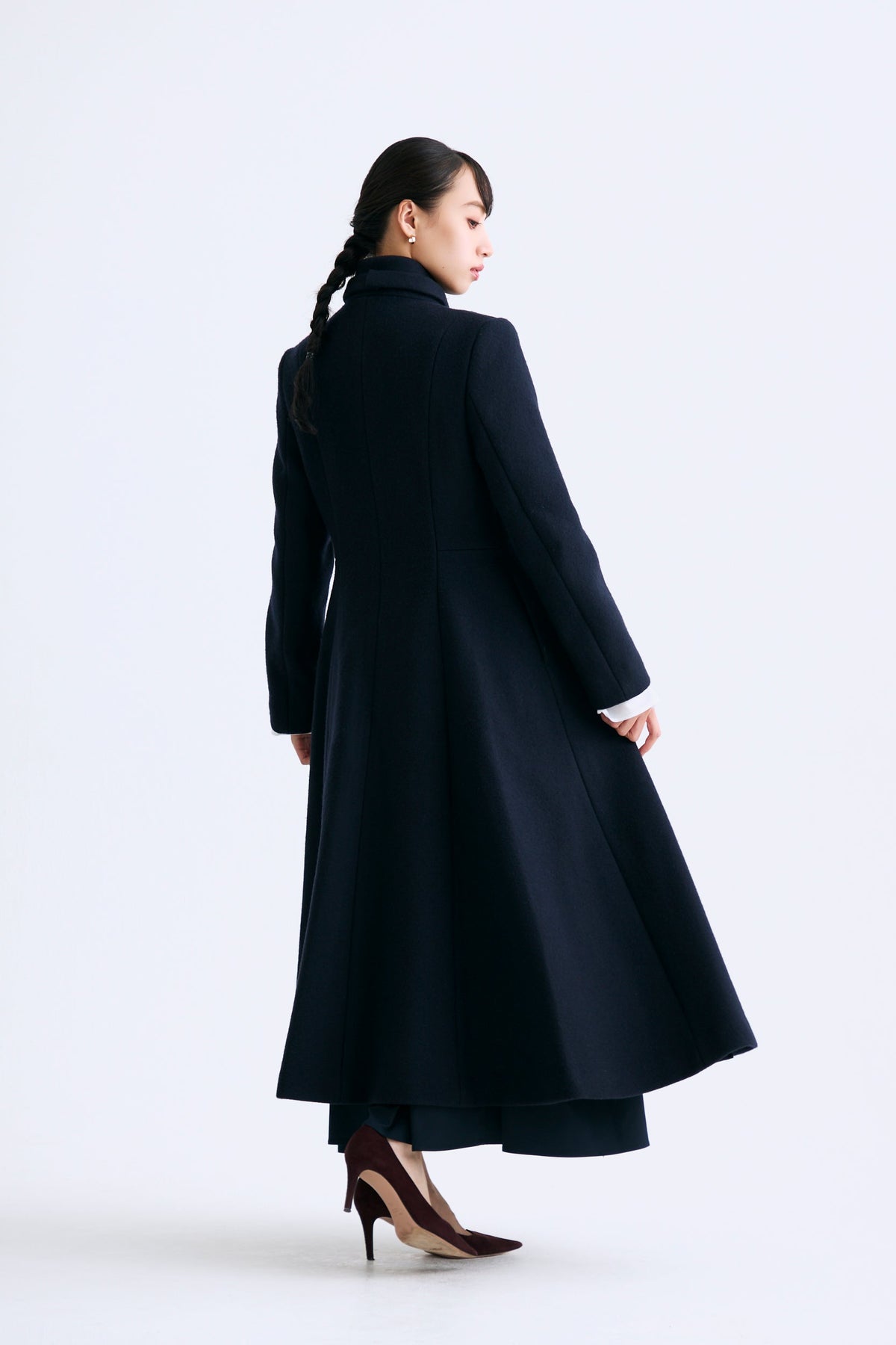 Aurora coat（Navy）