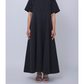 Comfort sailor-collar dress (White)