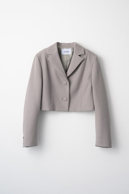 Noble short jacket (Gray)