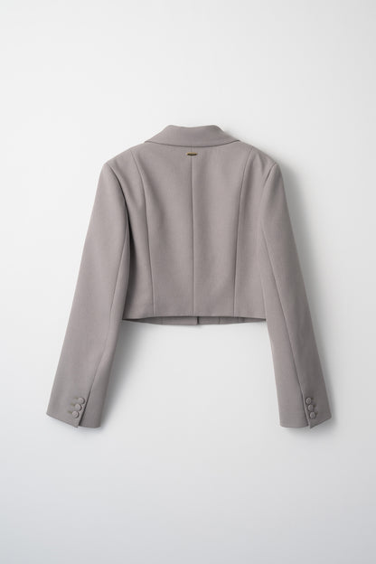 Noble short jacket (Gray)