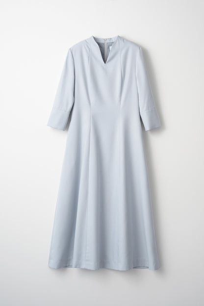 Catherine flare dress (Blue gray)