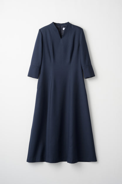 Catherine flare dress (Navy)