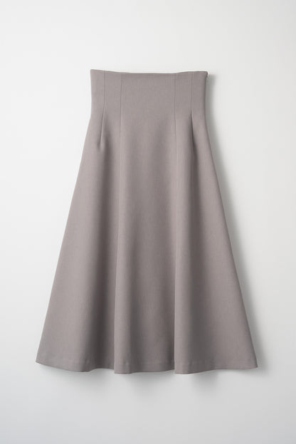 Noble high-waist skirt (Gray)