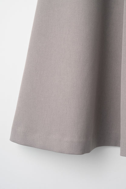 Noble high-waist skirt (Gray)