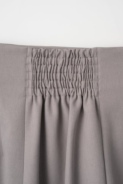 Noble high-waist skirt (Gray)