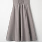 Noble high-waist skirt (Gray)