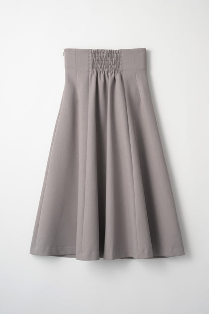 Noble high-waist skirt (Gray)