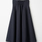 Noble high-waist skirt (Navy)
