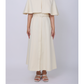 Palace cape dress (Light beige)