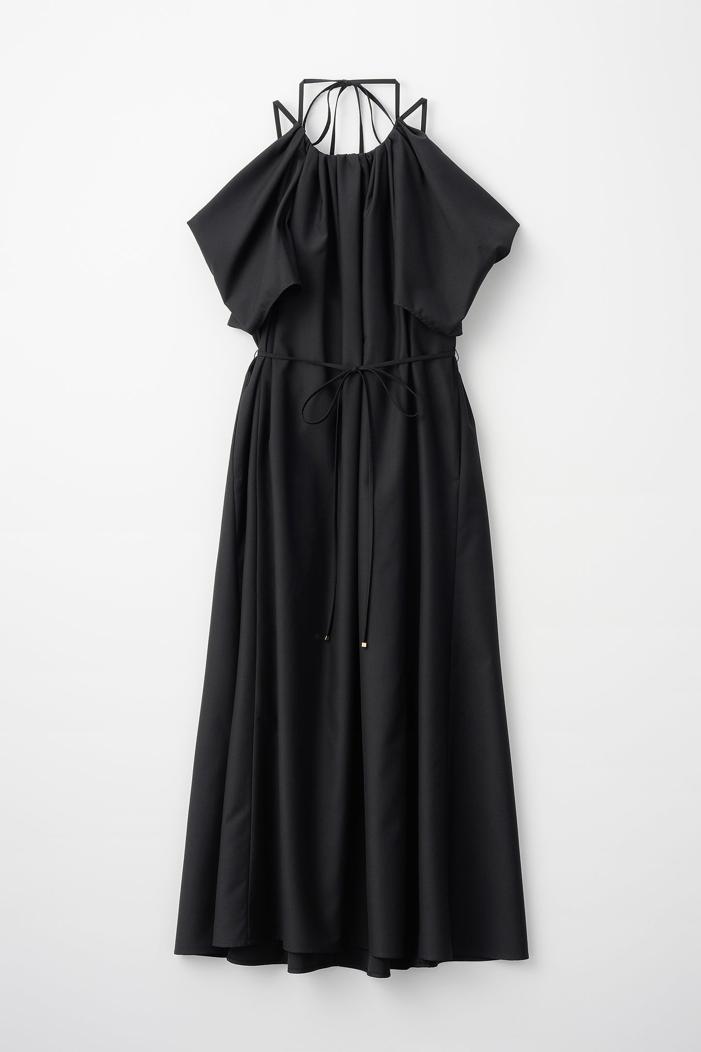 After hours halter-neck dress　(Estella.K×Audire)（Black）