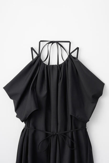 After hours halter-neck dress　(Estella.K×Audire)（Black）
