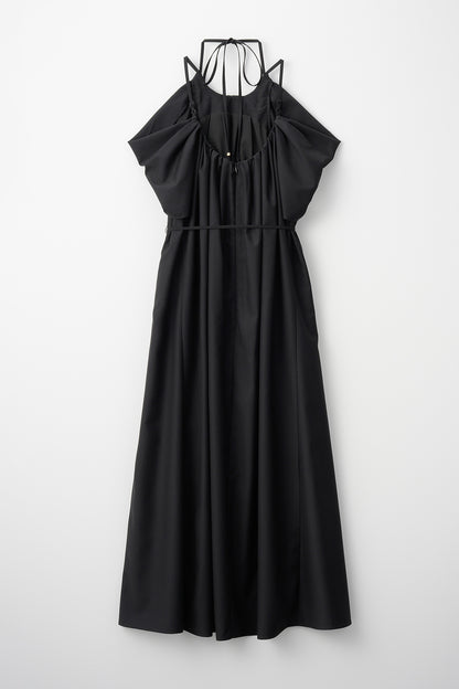After hours halter-neck dress　(Estella.K×Audire)（Black）