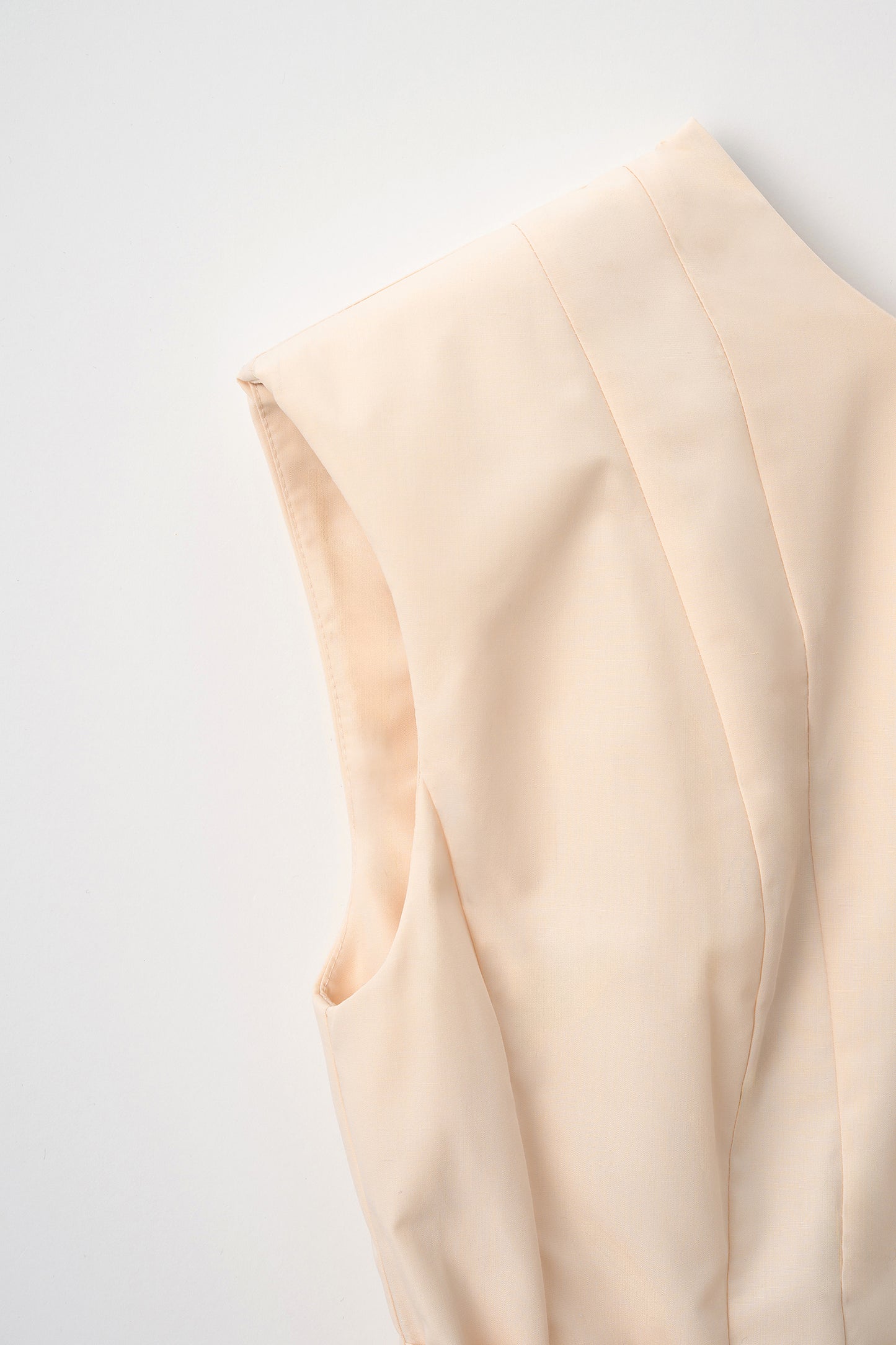 Staycation peplum dress　(Estella.K×Audire) （Ivory）