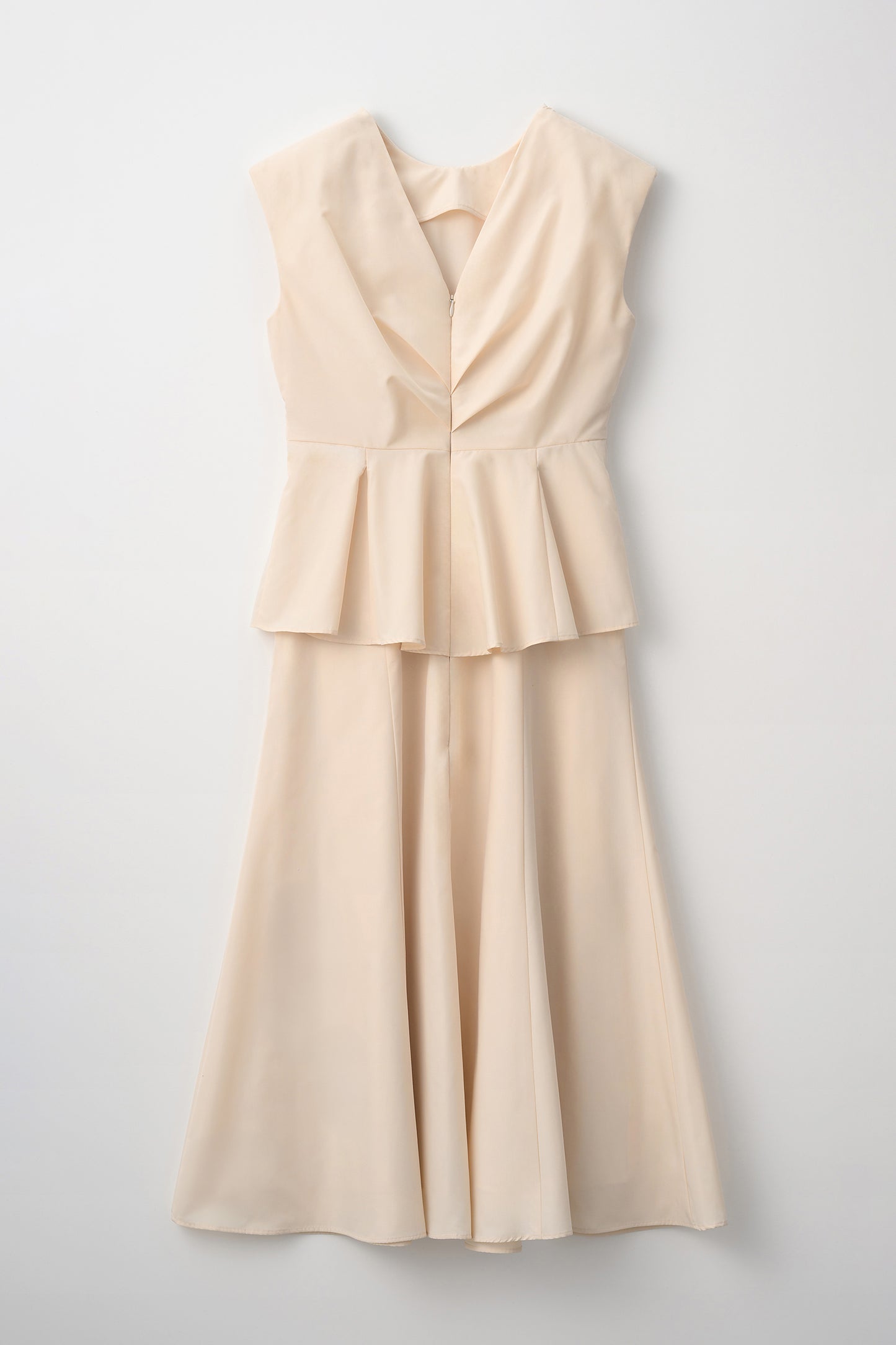 Staycation peplum dress　(Estella.K×Audire) （Ivory）