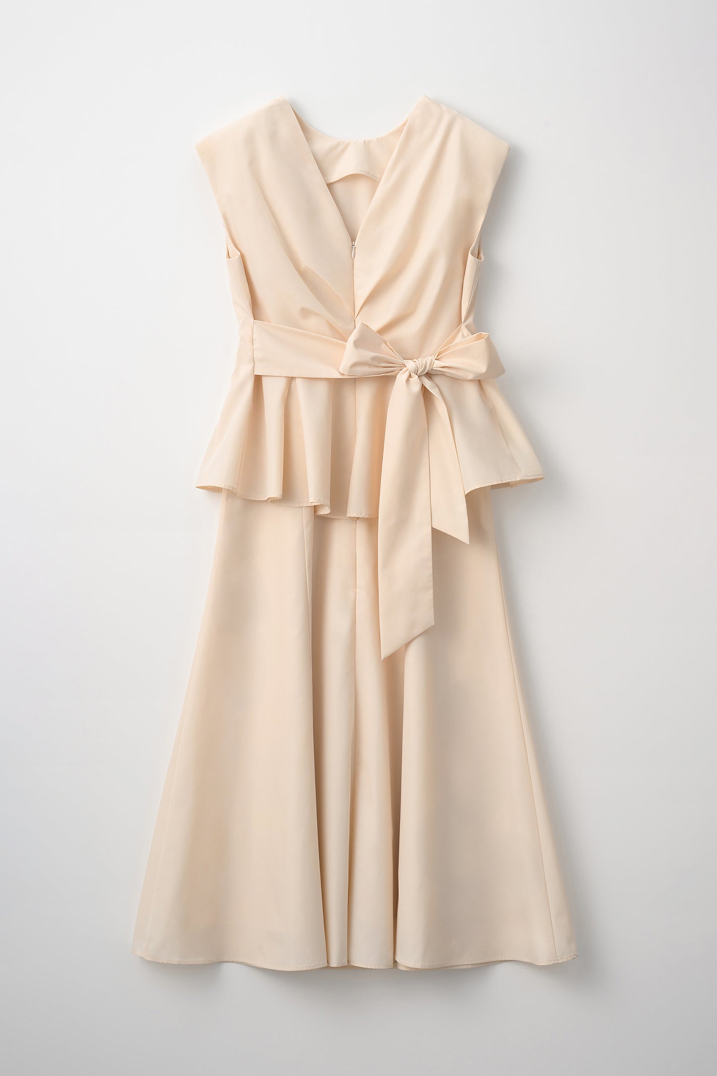 Staycation peplum dress　(Estella.K×Audire) （Ivory）