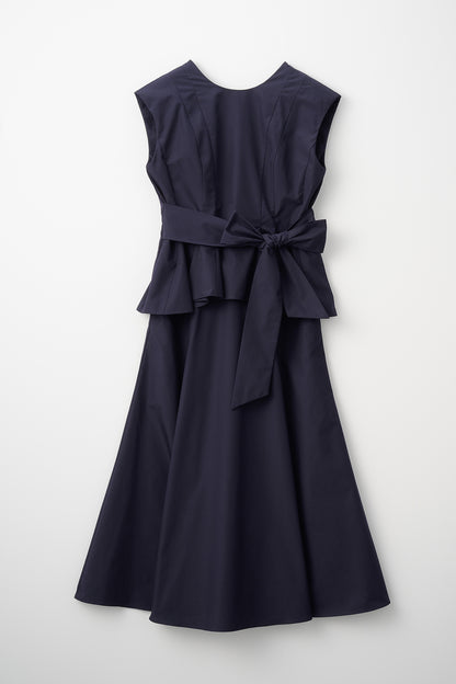 Staycation peplum dress　(Estella.K×Audire)