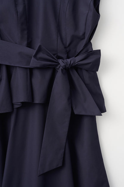 Staycation peplum dress　(Estella.K×Audire)