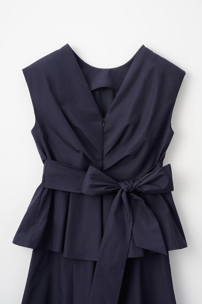 Staycation peplum dress　(Estella.K×Audire)