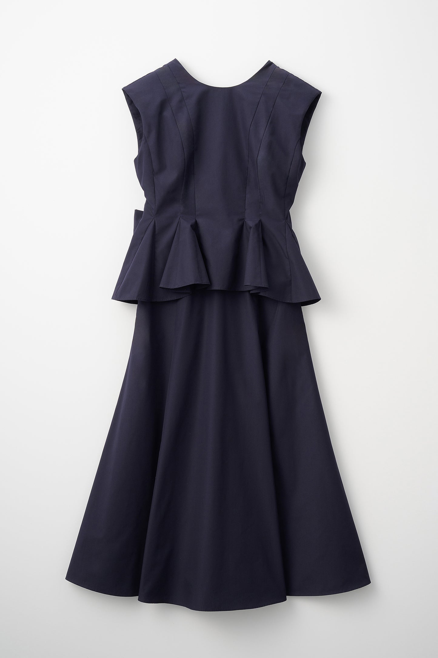 Staycation peplum dress　(Estella.K×Audire)