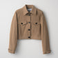 Gentle blouson (Camel)