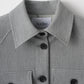 Gentle blouson (Light gray)