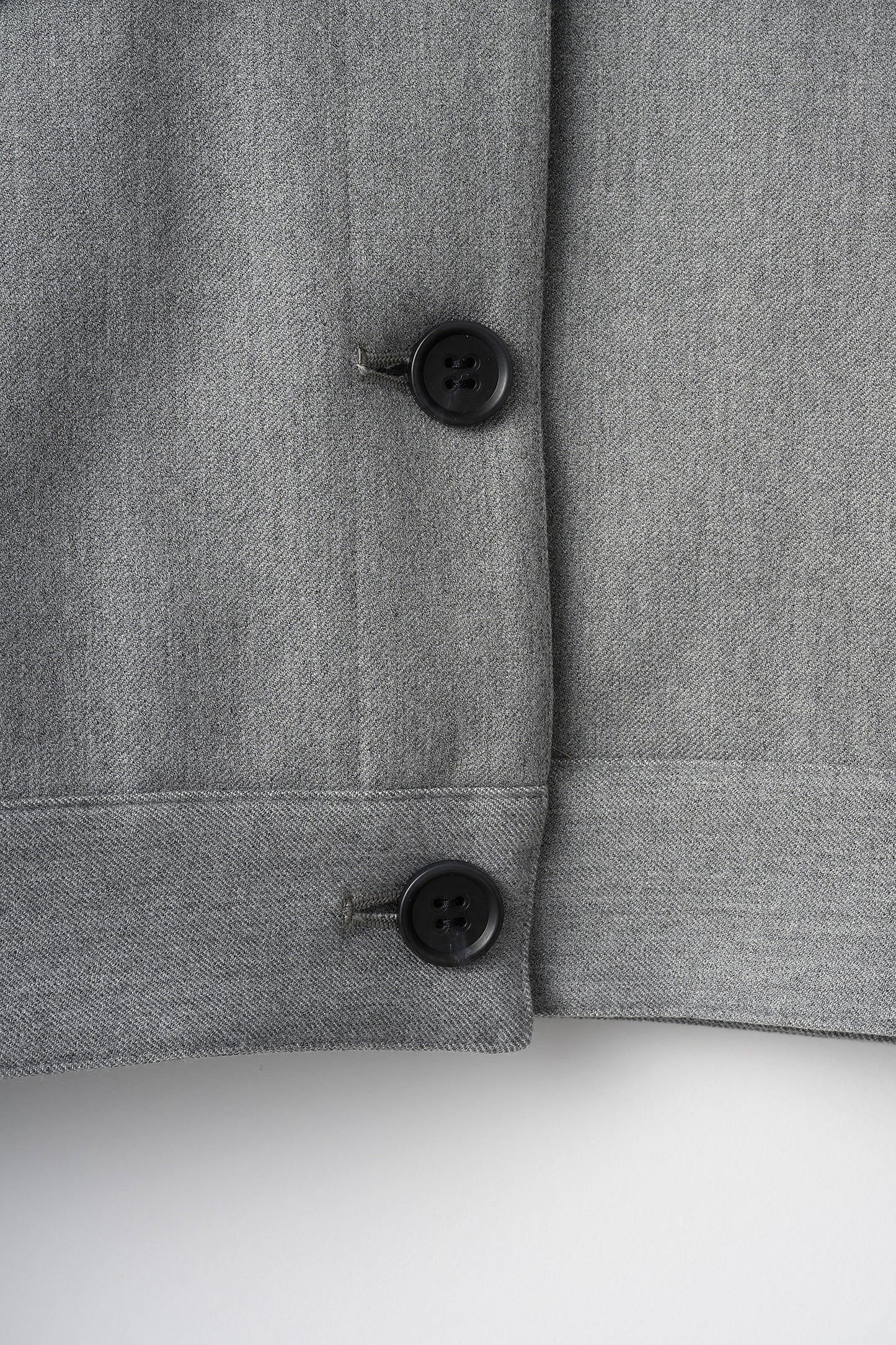 Gentle blouson (Light gray)