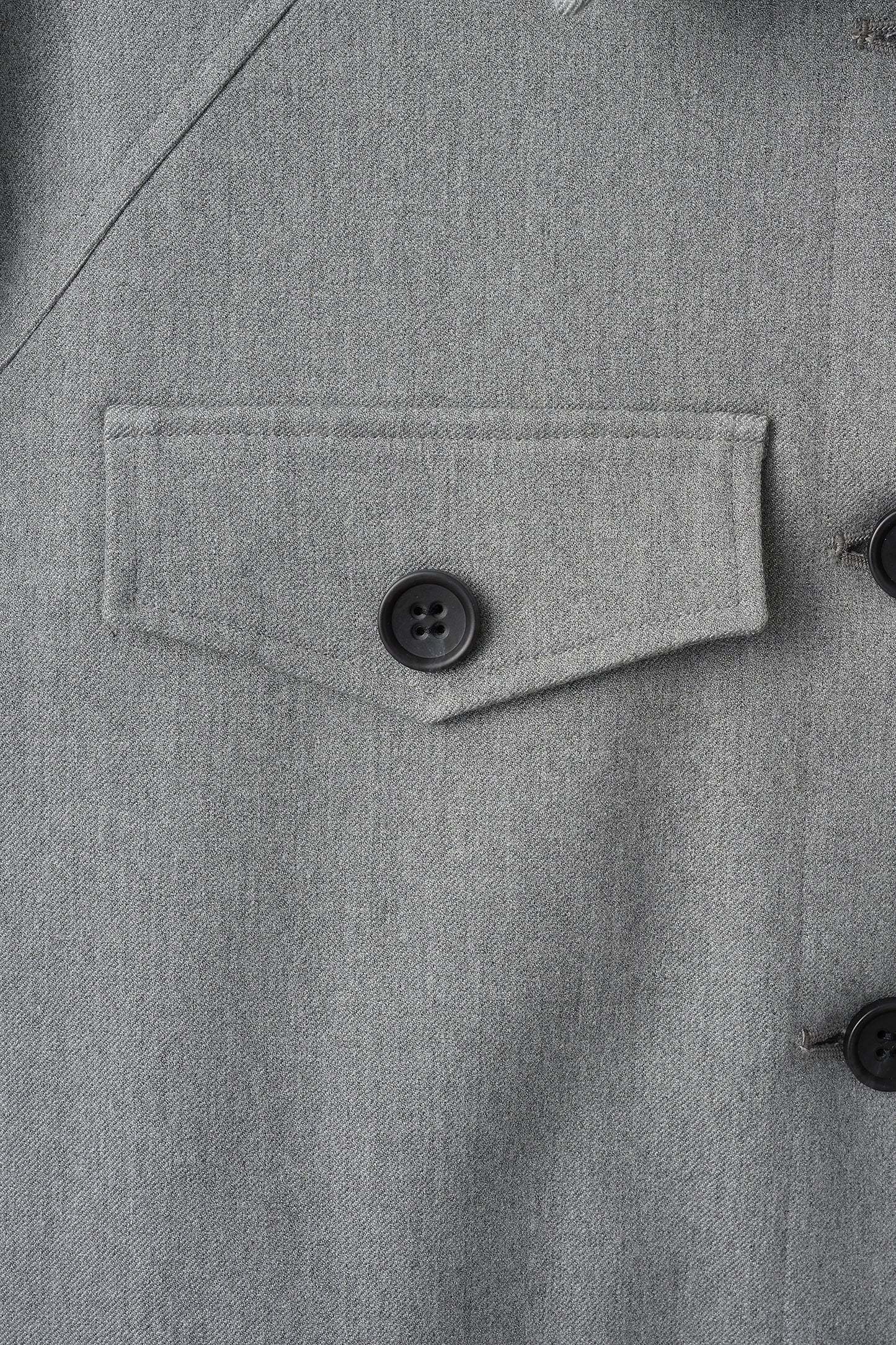 Gentle blouson (Light gray)