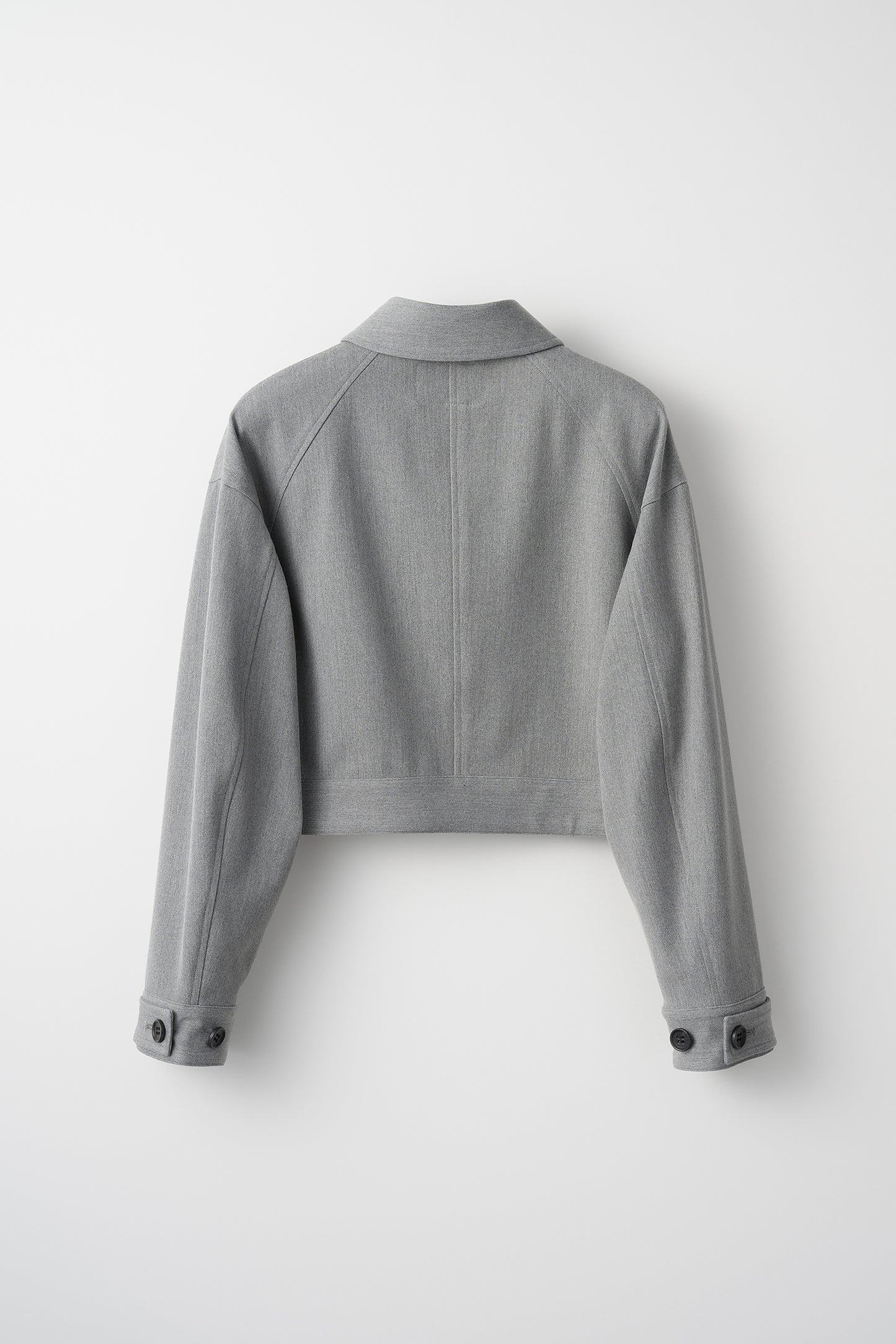 Gentle blouson (Light gray)