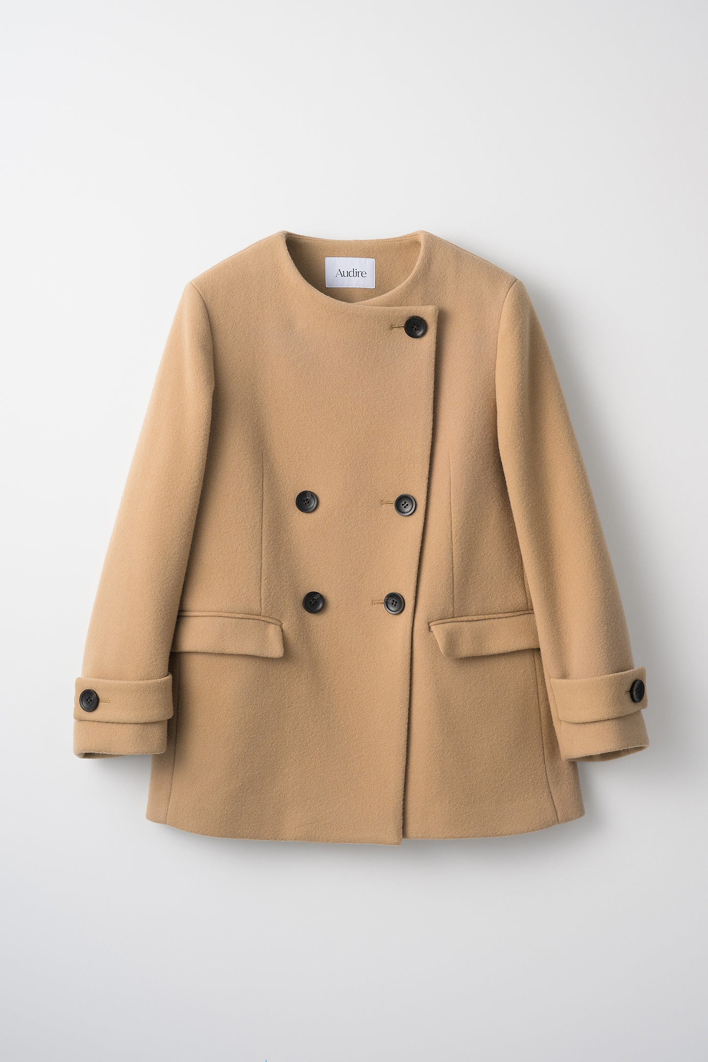 Audire melton coat (Camel)