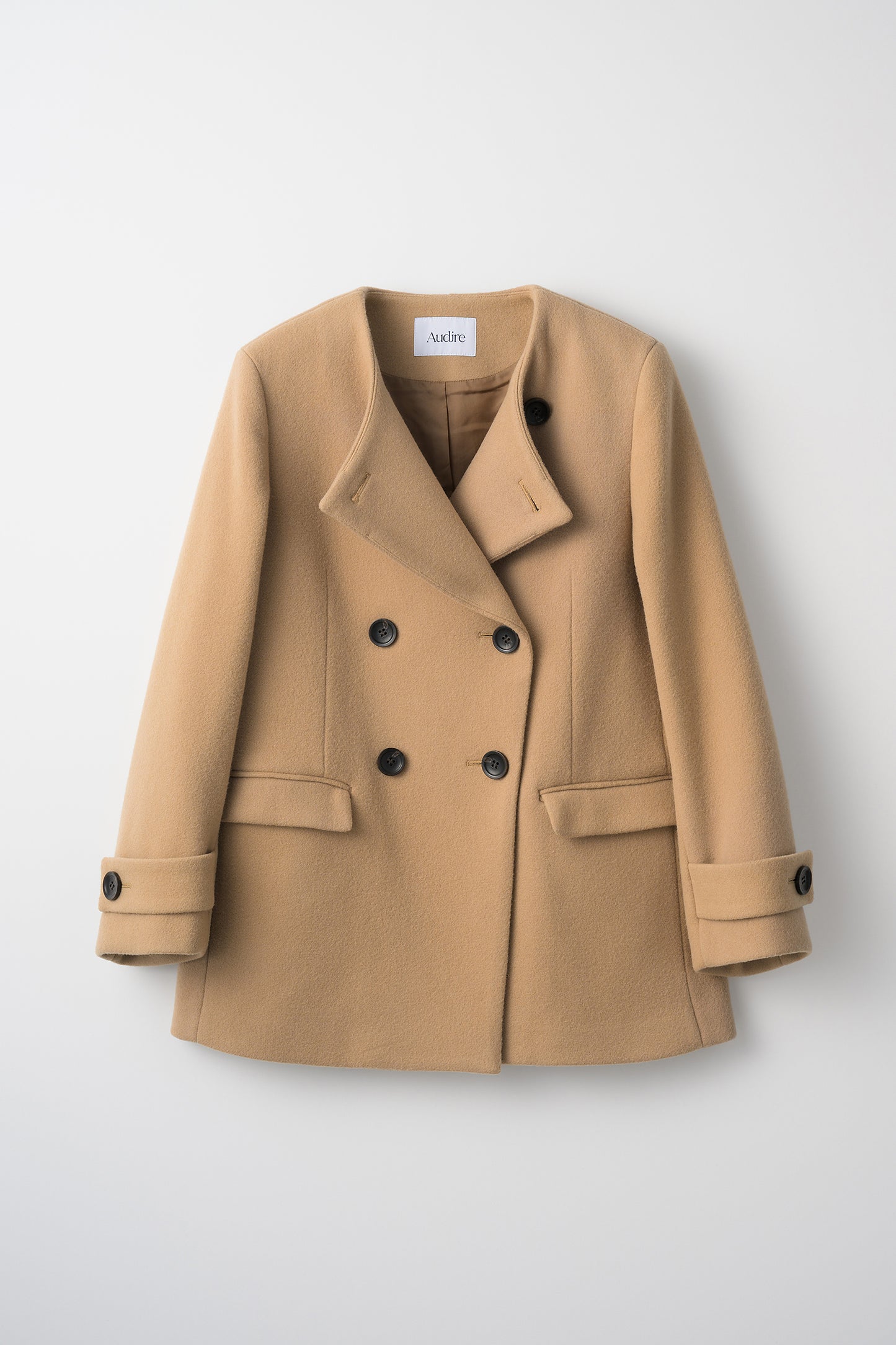 Audire melton coat (Camel)