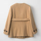 Audire melton coat (Camel)