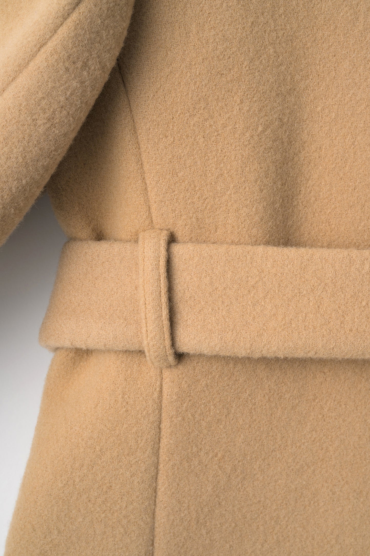 Audire melton coat (Camel)