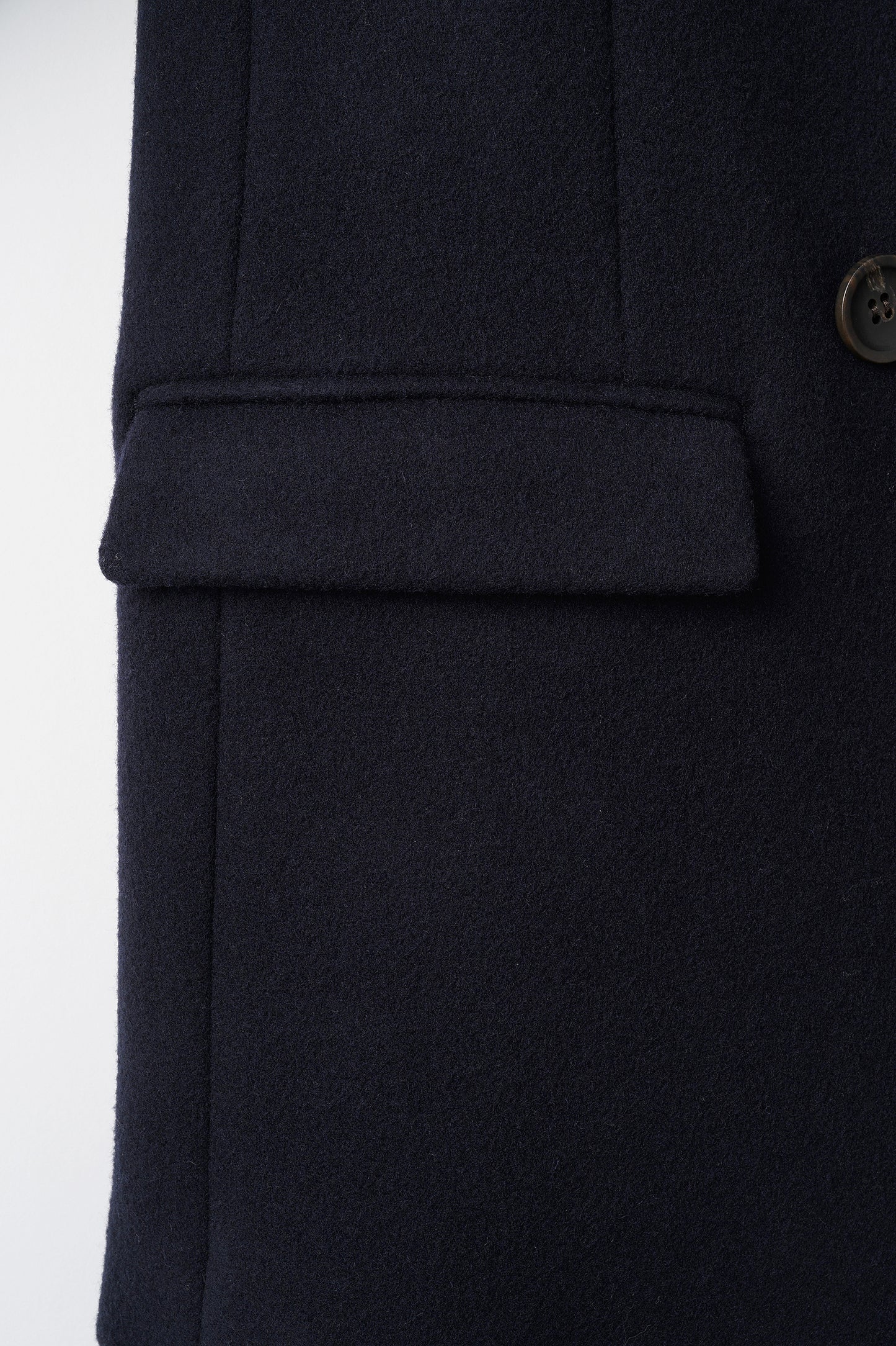 Audire melton coat (Dark navy)