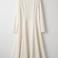 Daily jersey dress (Ivory)