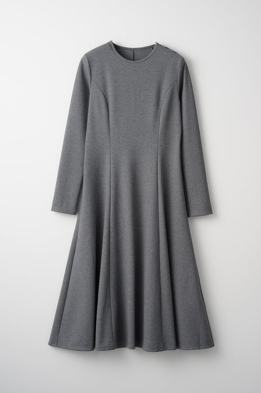 Daily jersey dress (Heather gray)