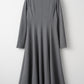 Daily jersey dress (Heather gray)