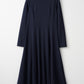 Daily jersey dress (Navy)