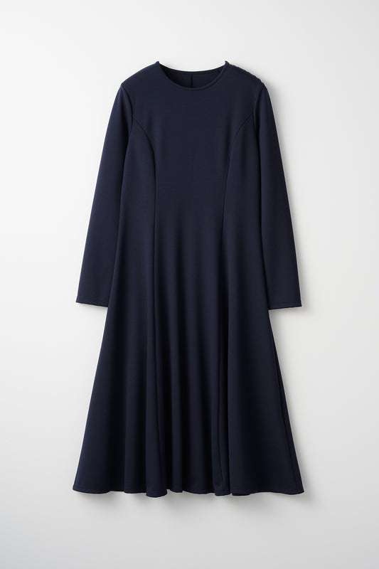 Daily jersey dress (Navy)