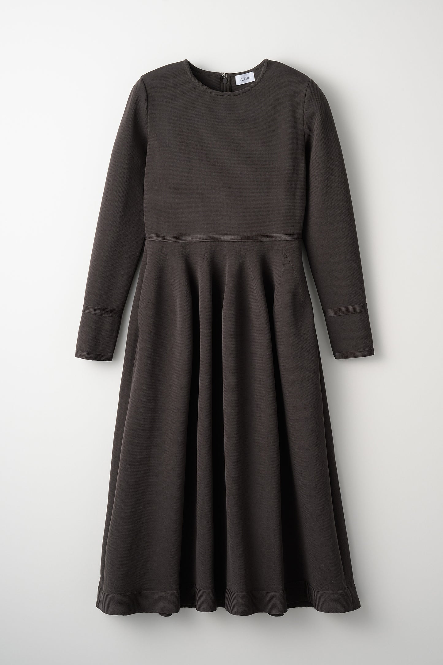 Christina knit dress (Charcoal brown)