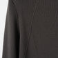 Pleasant rib turtle sweater (Charcoal)