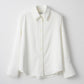 Double collar dress shirt (White)