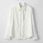 Double collar dress shirt (White)