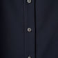 Double collar dress shirt (Navy)