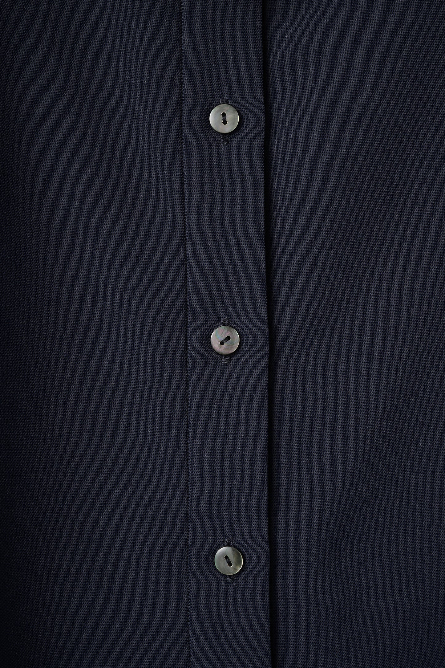 Double collar dress shirt (Navy)