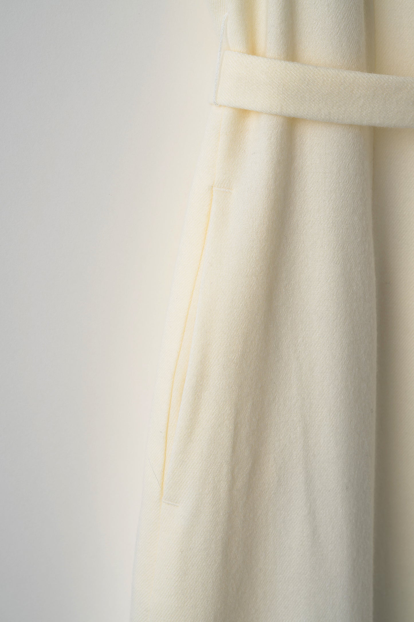 Wool  jumper skirt (Ivory)