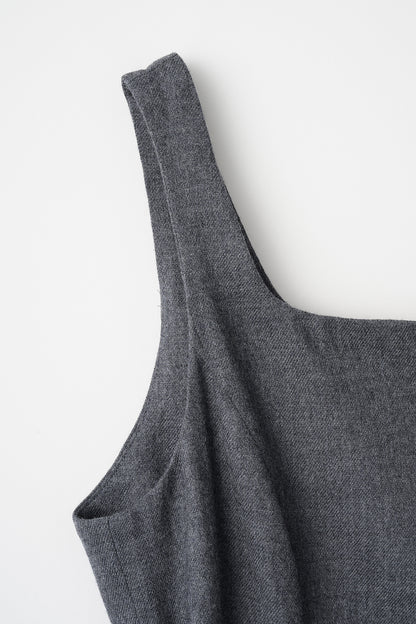 Wool  jumper skirt (Heather gray)