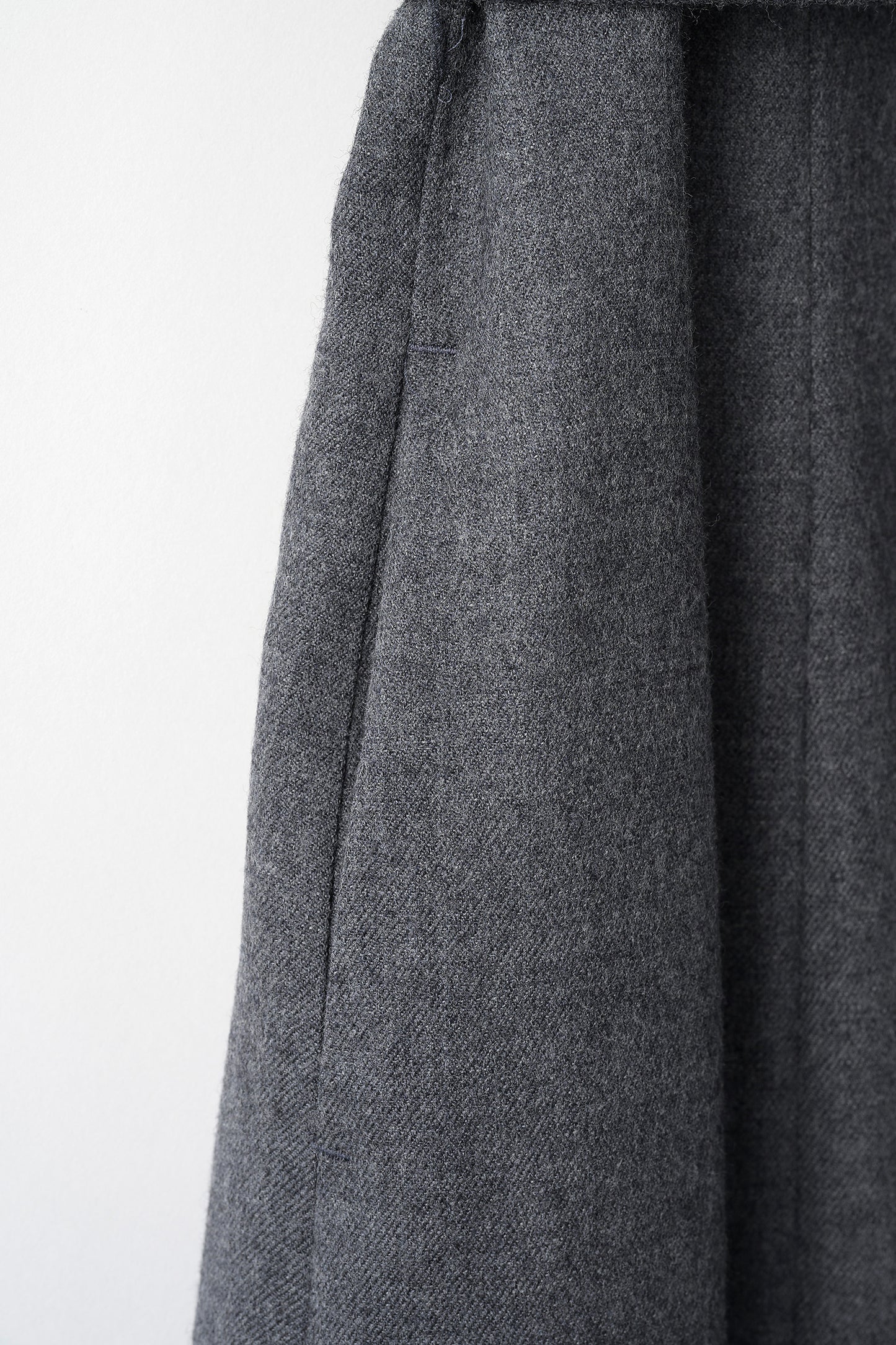 Wool  jumper skirt (Heather gray)